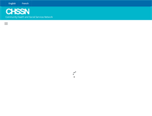 Tablet Screenshot of chssn.org